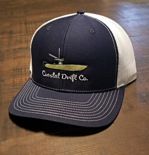 Yellow Center Console Hat (Navy)